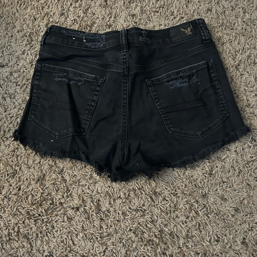 American eagle distress shorts